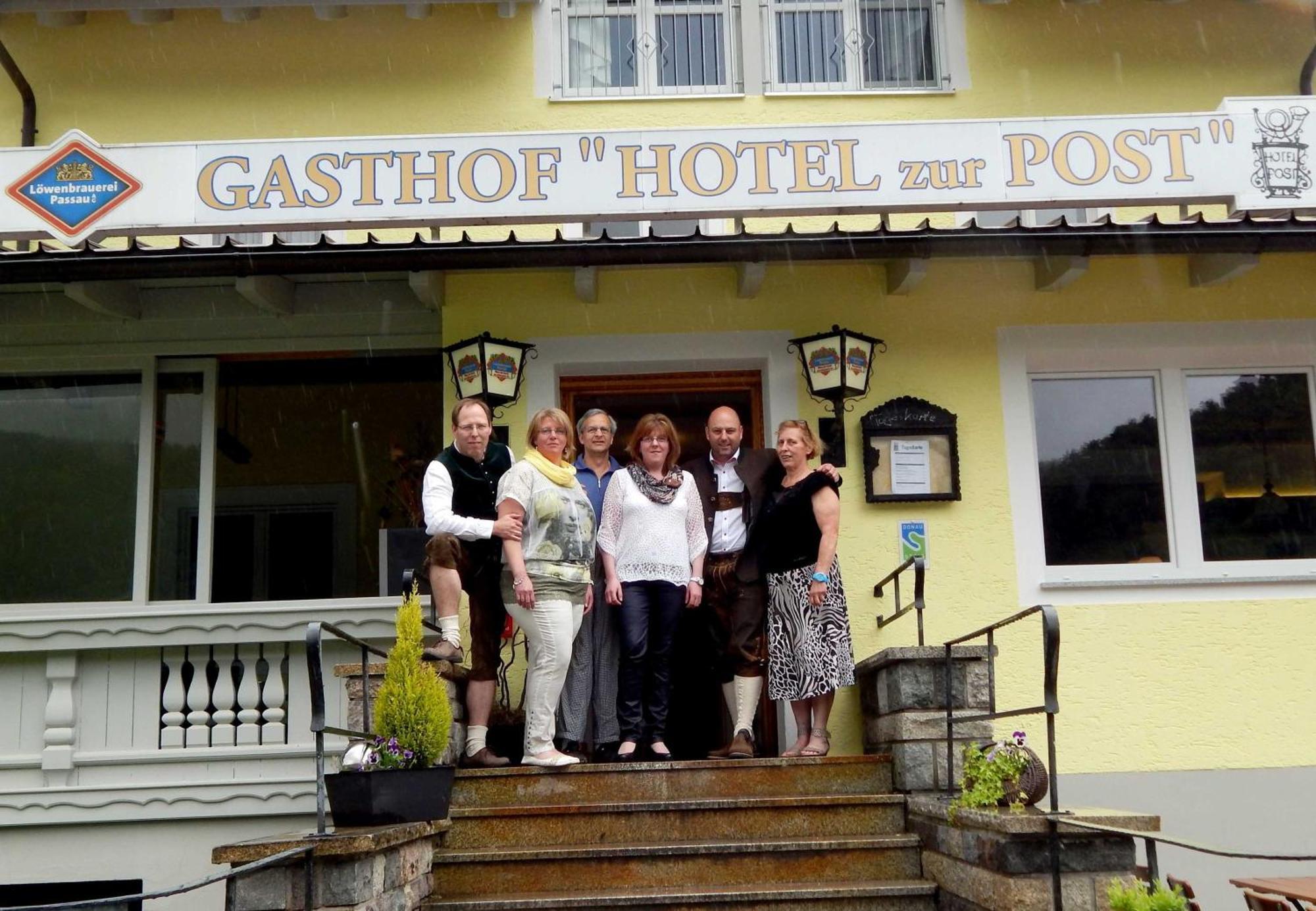 Erlau  Ferienwohnungen Beim Hotel Zur Post, Erlau מראה חיצוני תמונה